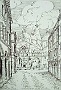 'Scorci di Padova' disegni in china di Helmut Nawrotzki (Walter Nawrotzi)